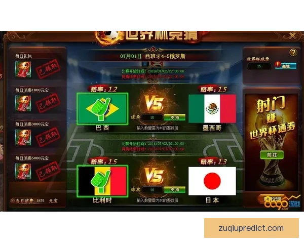 世界杯精彩赛事预测与专业竞猜投注策略全解析 世界杯精彩赛事预测与专业竞猜投注策略全解析